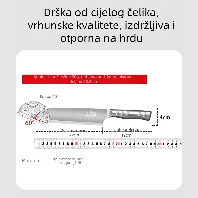 Prijenosni set kuhinjskih posuđa od nehrđajućeg čelika – 8–16 komada, za kampiranje, putovanja automobilom, piknik i roštilj, s vrećom za pohranu