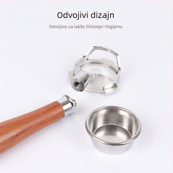 Breville 8-Serija ručka za aparat za kavu, 304 nehrđajući čelik, moderan minimalistički dizajn, pogodna za bar, dom, kafić i institucije