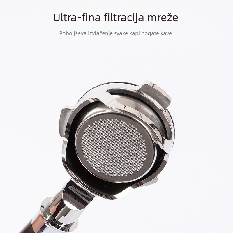 Breville 8-Serija ručka za aparat za kavu, 304 nehrđajući čelik, moderan minimalistički dizajn, pogodna za bar, dom, kafić i institucije