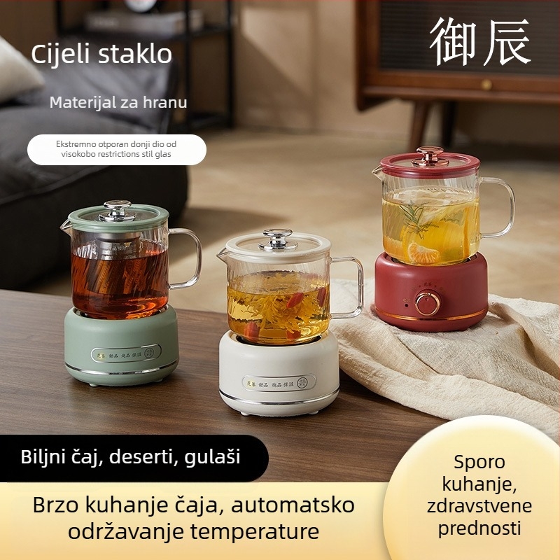 Električna šalica za grijanje s kućišnim grijanjem – kapacitet 0.6–0.7 L, <1000 W, 220 V