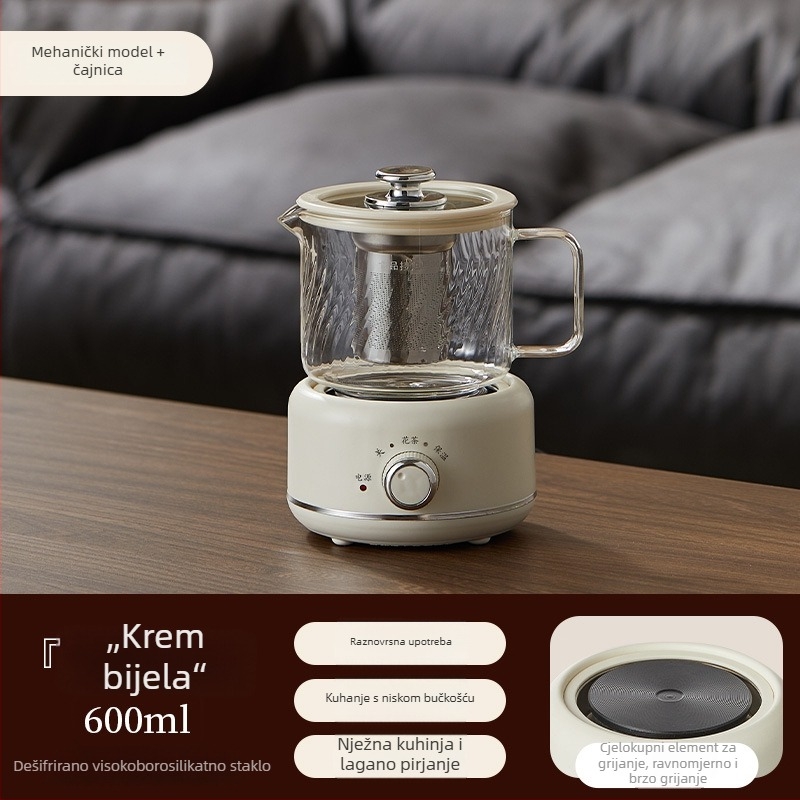 Električna šalica za grijanje s kućišnim grijanjem – kapacitet 0.6–0.7 L, <1000 W, 220 V