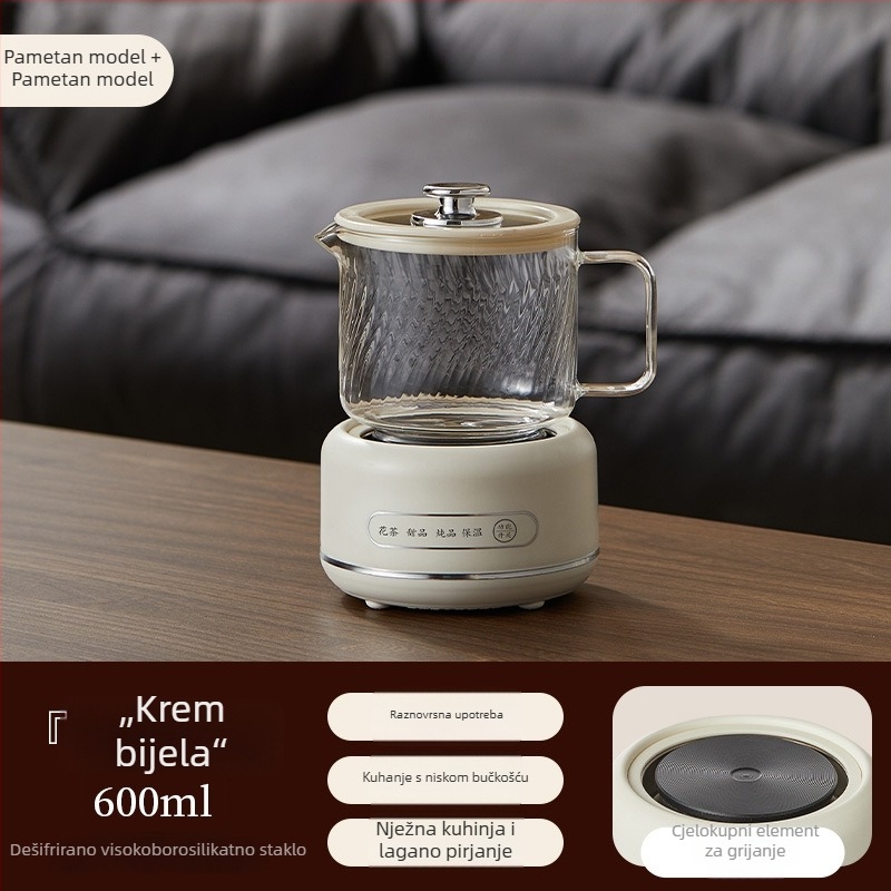 Električna šalica za grijanje s kućišnim grijanjem – kapacitet 0.6–0.7 L, <1000 W, 220 V