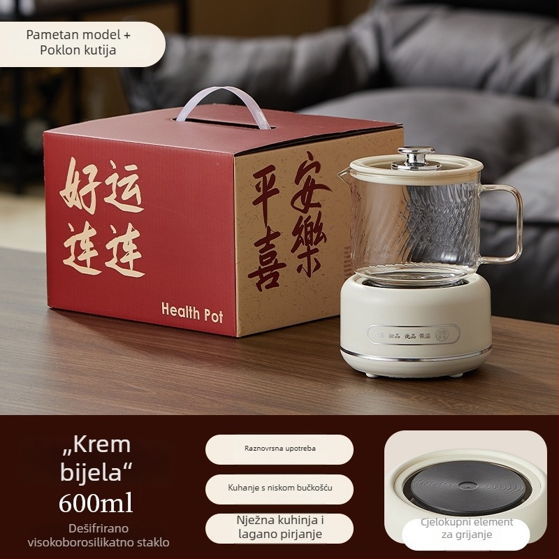 Električna šalica za grijanje s kućišnim grijanjem – kapacitet 0.6–0.7 L, <1000 W, 220 V