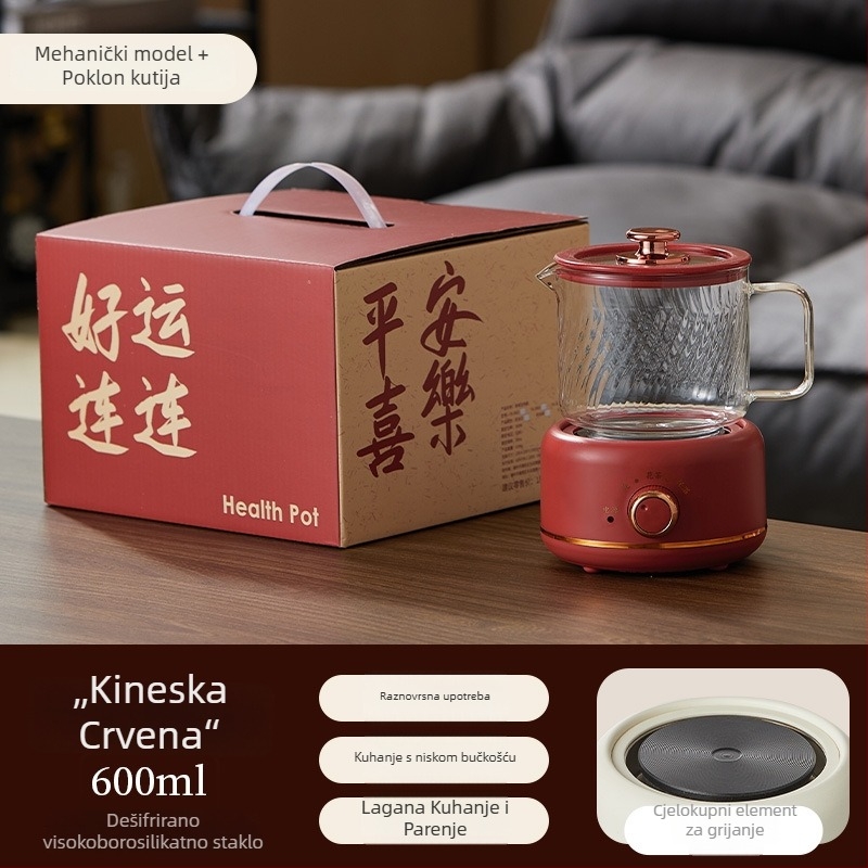 Električna šalica za grijanje s kućišnim grijanjem – kapacitet 0.6–0.7 L, <1000 W, 220 V