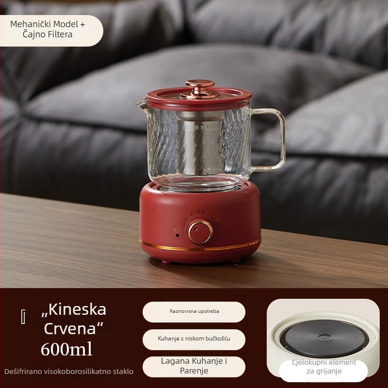 Električna šalica za grijanje s kućišnim grijanjem – kapacitet 0.6–0.7 L, <1000 W, 220 V