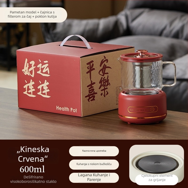 Električna šalica za grijanje s kućišnim grijanjem – kapacitet 0.6–0.7 L, <1000 W, 220 V