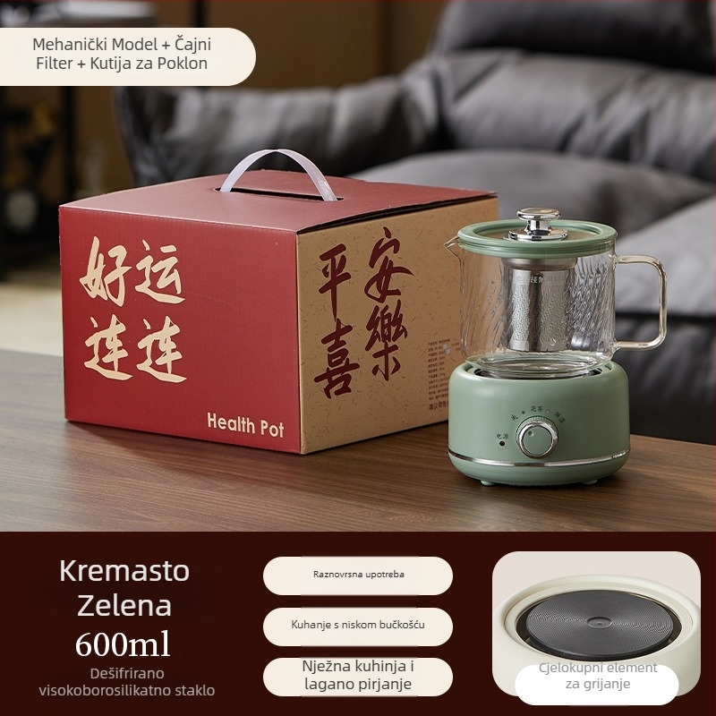 Električna šalica za grijanje s kućišnim grijanjem – kapacitet 0.6–0.7 L, <1000 W, 220 V