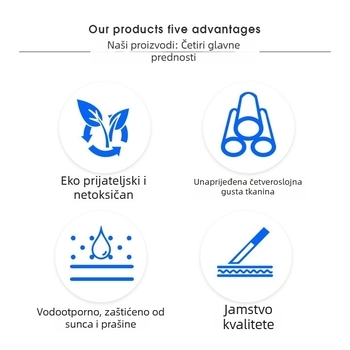 Krpica za zaštitu od prašine za kućnu upotrebu — poliester, marka Obowei, prilagodljiva, moderni minimalistički stil, pogodna za dnevni boravak, spavaću sobu, ured