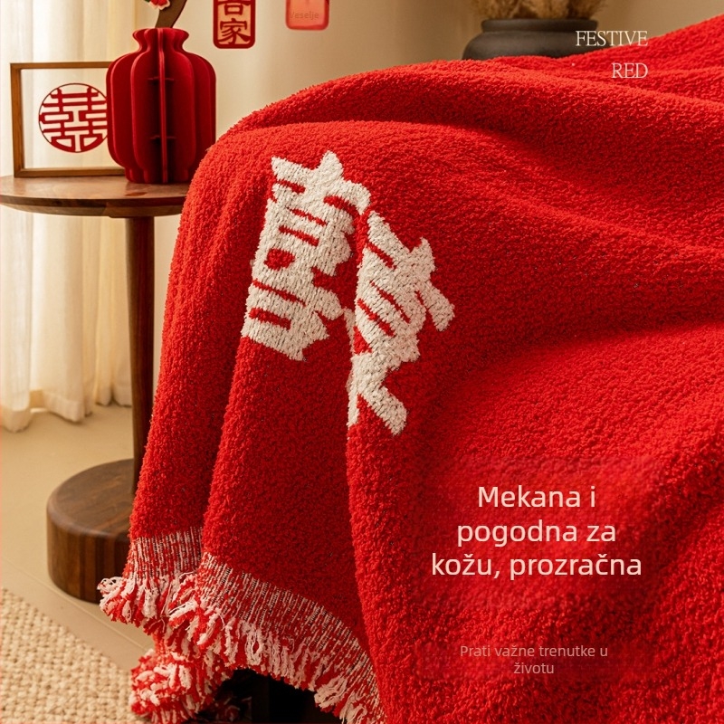Presvlaka za sofu u jednom komadu, polu-velur materijal, za modularne sofe, svečani stil, potpuno pokrivanje