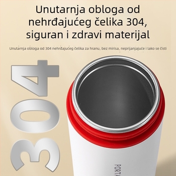 Električna šalica za grijanje vode, kompaktna za kućnu upotrebu, s automatskim isključivanjem, zaštita od suhog zagrijavanja i pregrijavanja, kapacitet do 1 L, snaga do 1000 W