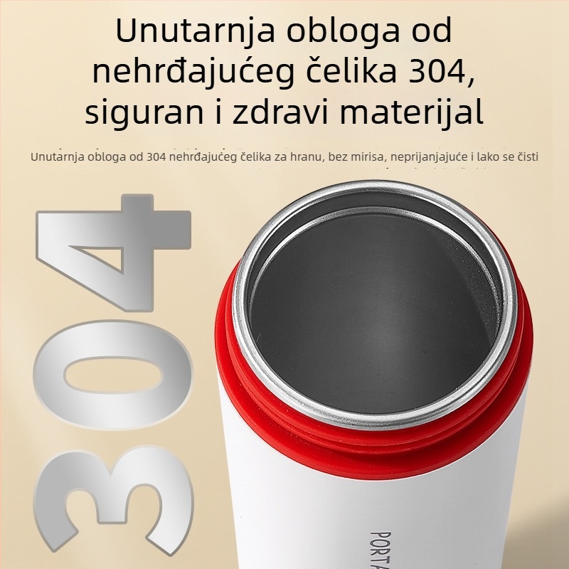 Električna šalica za grijanje vode, kompaktna za kućnu upotrebu, s automatskim isključivanjem, zaštita od suhog zagrijavanja i pregrijavanja, kapacitet do 1 L, snaga do 1000 W