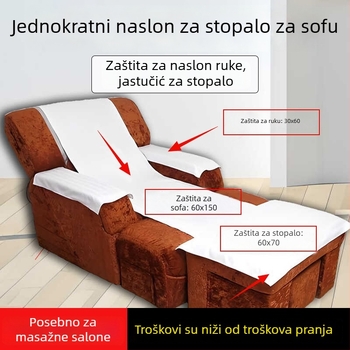 Jastučnica za sofu od gaze, protuklizna, jednodelna, uzorak petokraka zvijezda, pogodna za kombinaciju sofa, moderan minimalistički stil