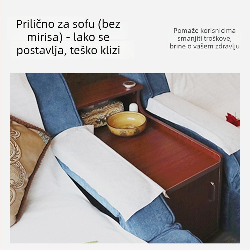 Jastučnica za sofu od gaze, protuklizna, jednodelna, uzorak petokraka zvijezda, pogodna za kombinaciju sofa, moderan minimalistički stil