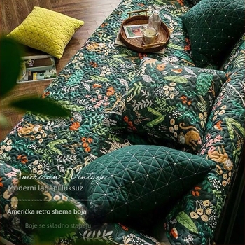 Američki retro stil jastuk za kauč s 100% pamukom, za sve sezone, protuklizni