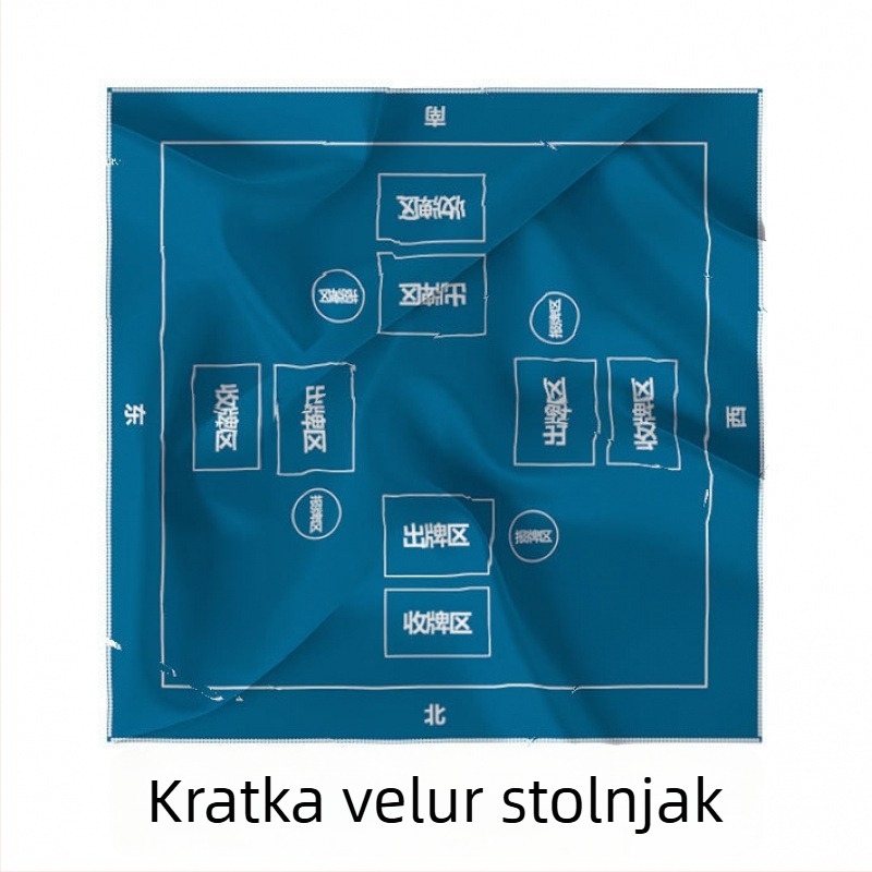 Vanjski Guandan set s prijenosnom torbom, strojem za dijeljenje karata i stolnim stolnjakom