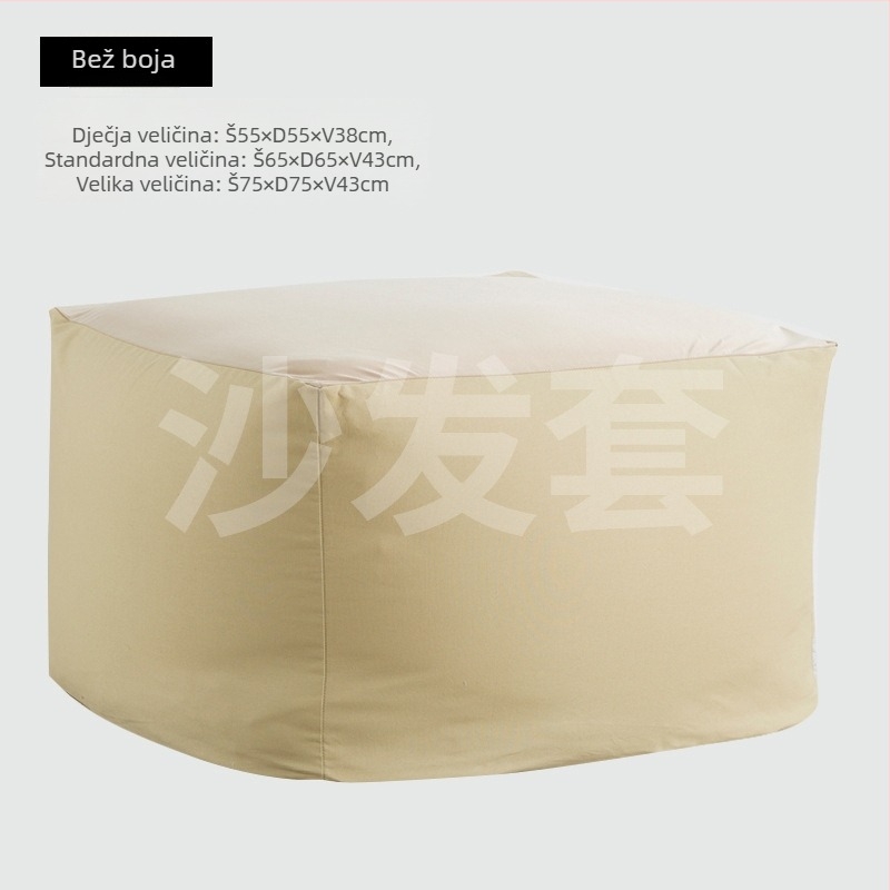 Navlaka za kauč Muji japanskog stila, tkanina 100% poliesterska, uklonjiva i periva, za modularne kauče, uzorak 38545425181