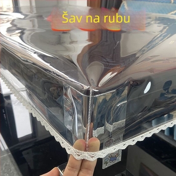 Prozirna PVC podloga za stol za roštilj – otporna na visoke temperature, protuklizna, otporna na habanje, otporna na ulja, toplinska izolacija