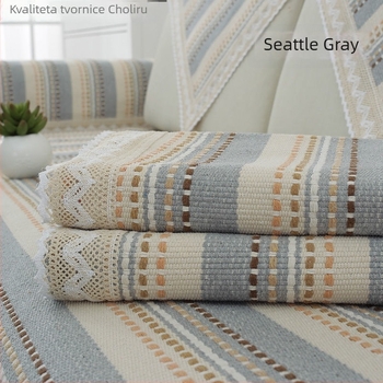 Pamukasti jastuk za kauč, u obliku salvetne krpe, za kauče s jednim sjedištem, stil osobnog trenda