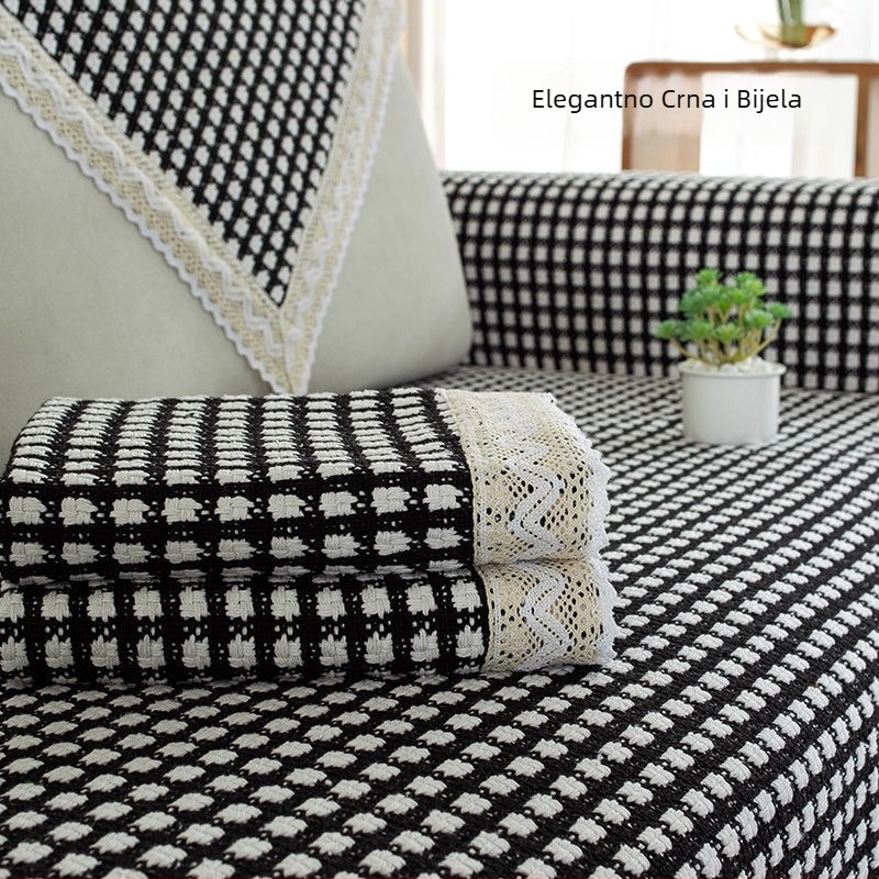 Pamukasti jastuk za kauč, u obliku salvetne krpe, za kauče s jednim sjedištem, stil osobnog trenda