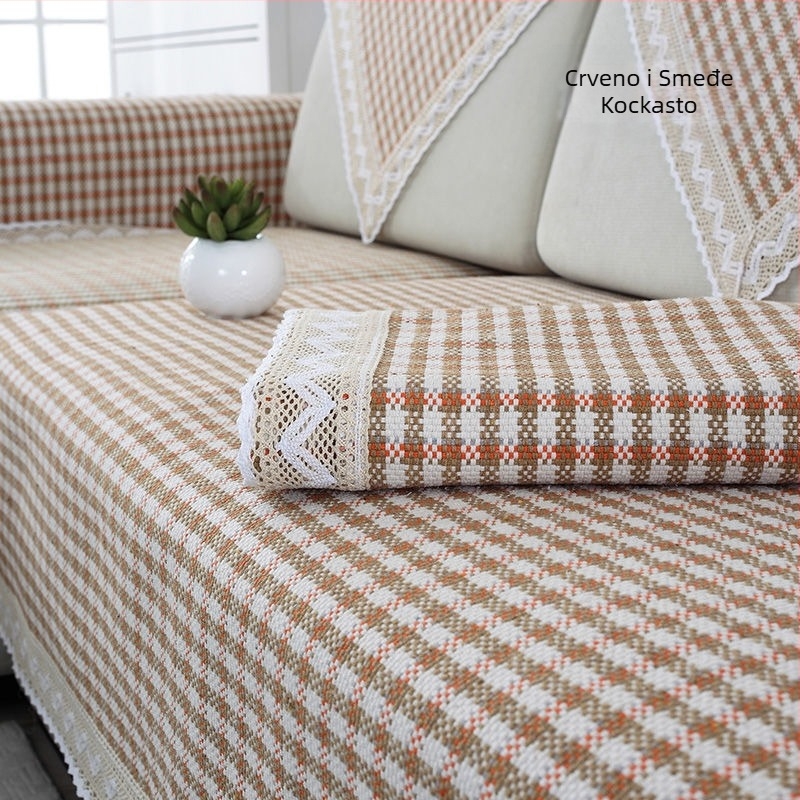 Pamukasti jastuk za kauč, u obliku salvetne krpe, za kauče s jednim sjedištem, stil osobnog trenda