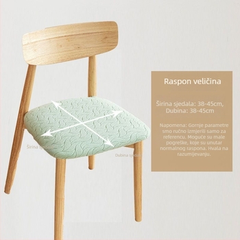 Stolnjak s geometrijskim uzorkom, kvadratnog oblika, nordijski stil; materijal: tkanina; protuklizni, hladan dodir, otporan na ogrebotine mačaka.