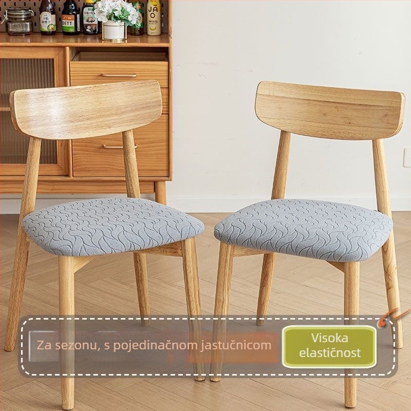 Stolnjak s geometrijskim uzorkom, kvadratnog oblika, nordijski stil; materijal: tkanina; protuklizni, hladan dodir, otporan na ogrebotine mačaka.