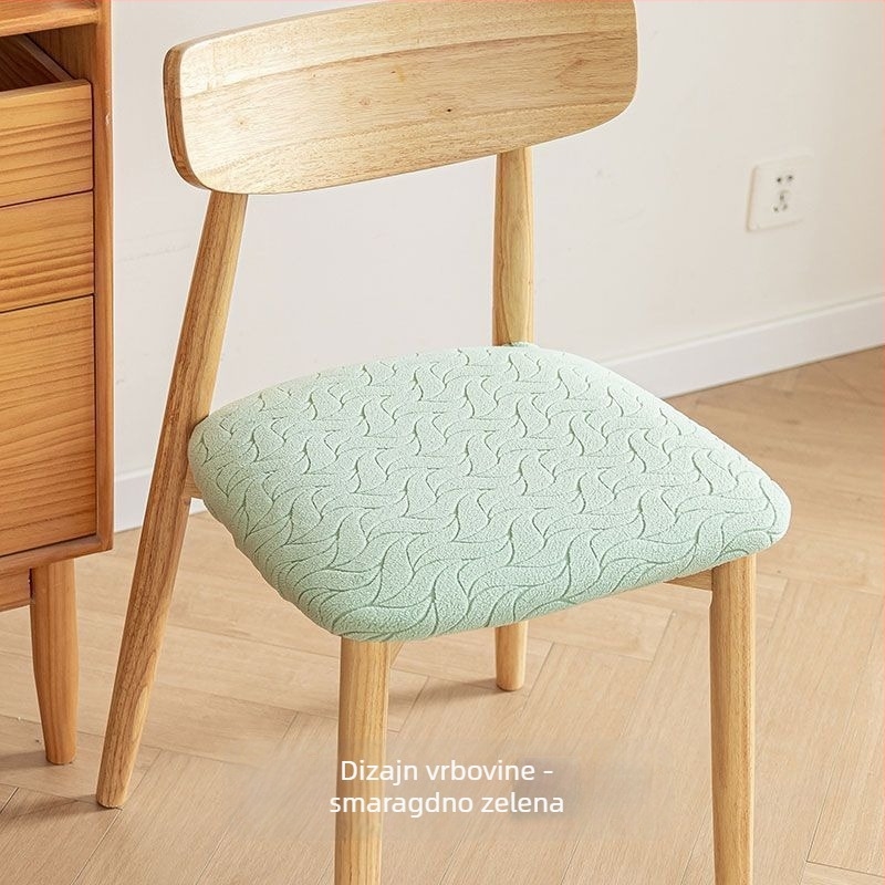 Stolnjak s geometrijskim uzorkom, kvadratnog oblika, nordijski stil; materijal: tkanina; protuklizni, hladan dodir, otporan na ogrebotine mačaka.