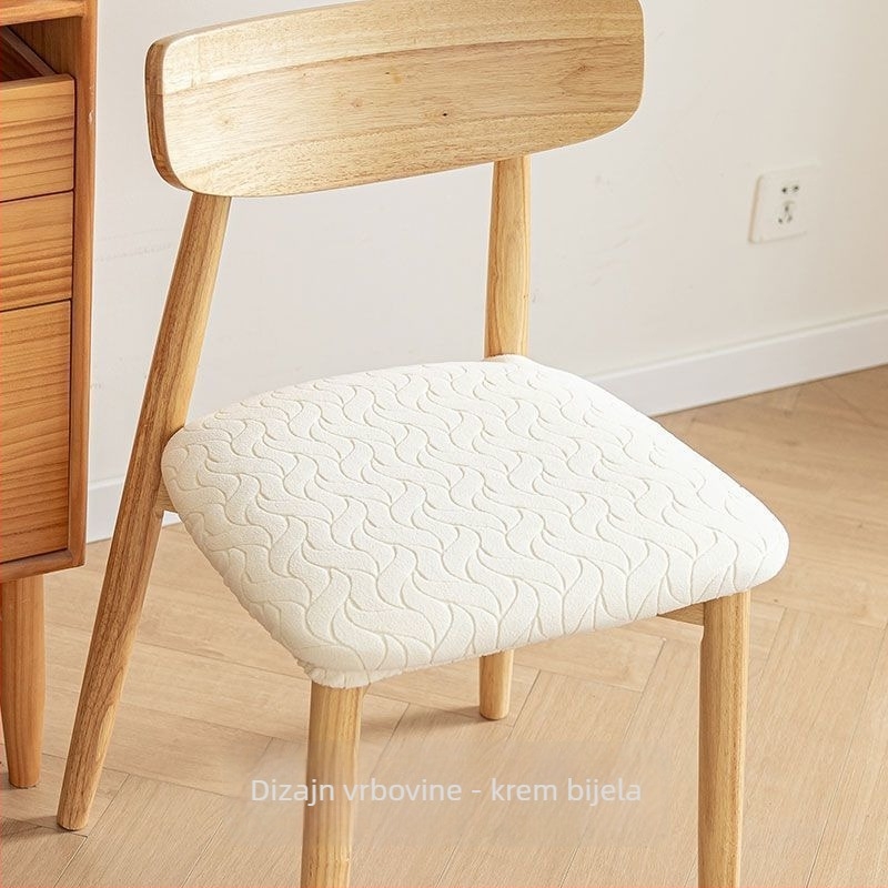 Stolnjak s geometrijskim uzorkom, kvadratnog oblika, nordijski stil; materijal: tkanina; protuklizni, hladan dodir, otporan na ogrebotine mačaka.