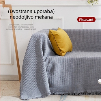 Navlaka za kauč od poliestera, prugasti uzorak, jednostavan stil