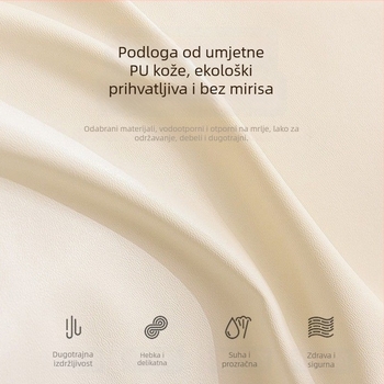 Navlaka kauča za kućne ljubimce – vodootporna, otporna na urin, protuklizna, materijal s kožnim izgledom, za kutne sofe