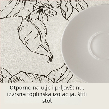 PVC stolnjak – vodootporan, otporan na masnoću, bez pranja, s cvjetnim i slatkim životinjskim uzorkom