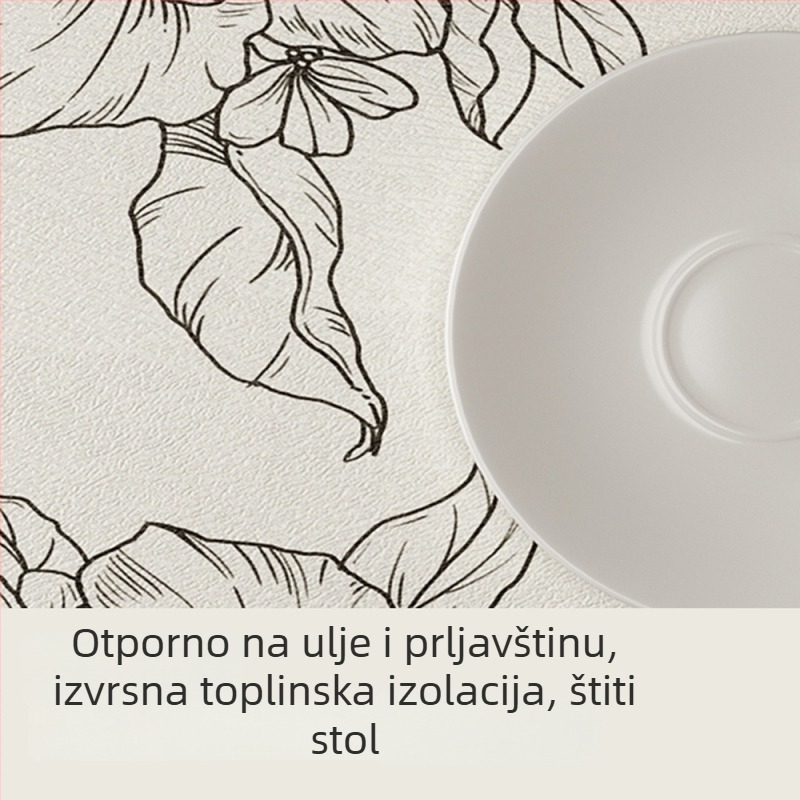 PVC stolnjak – vodootporan, otporan na masnoću, bez pranja, s cvjetnim i slatkim životinjskim uzorkom
