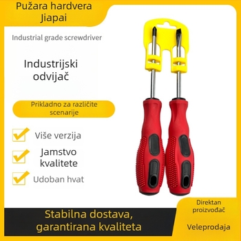 Magnetski odvijač s Phillips i ravnim glavama, 45# čelik, Jiapan marka