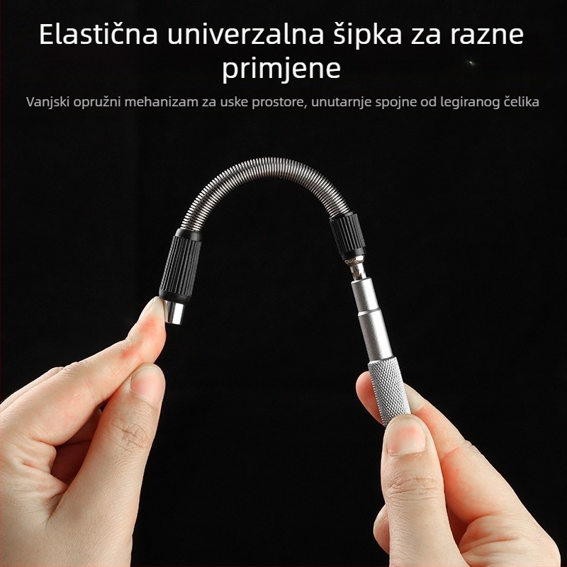 128-in-1 set odvijača, magnetski, od S2 legure alatne čelika, težina 645 g, ručni višenamjenski demontažni i precizni popravak