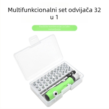 32-u-1 višefunkcionalni ručni odvijač set za popravak i demontažu mobitela i računala