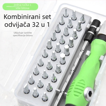 32-u-1 višefunkcionalni ručni odvijač set za popravak i demontažu mobitela i računala