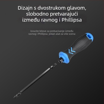 Križasti odvijač, plastična konstrukcija