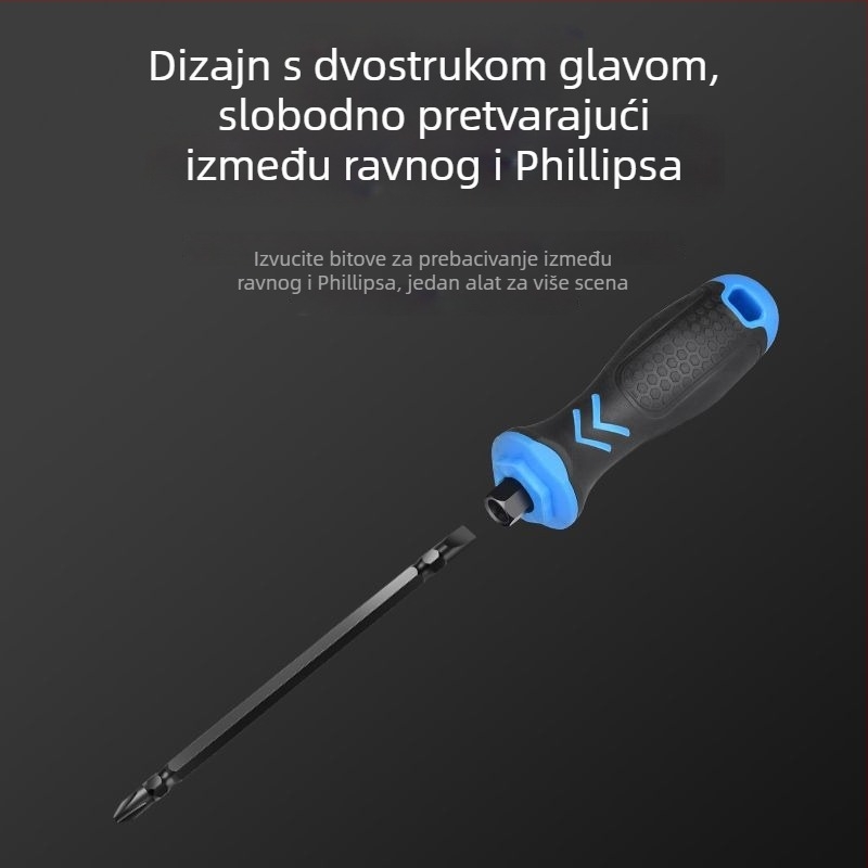 Križasti odvijač, plastična konstrukcija
