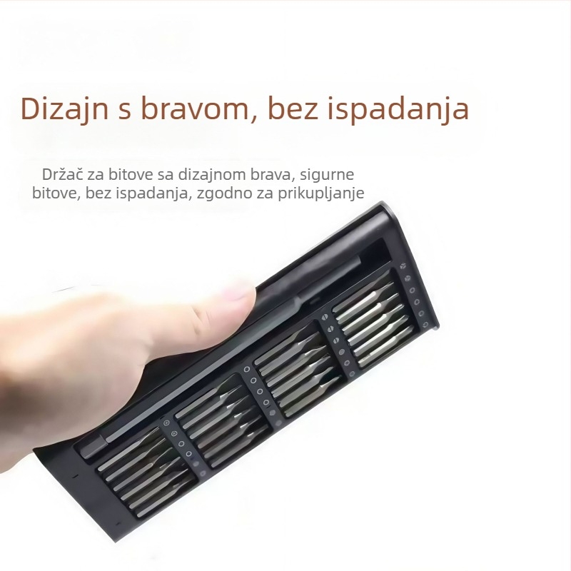 Ice Bird Višenamjenski set odvijača za popravak računala i mobitela, precizni alati za demontažu – iz bakarnog legura, 240 g, nemagnetni, bez izolacije