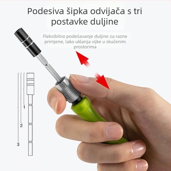 32-u-1 precizan magnetni set odvijača, višenamjenski antistatistički alati za popravak mobitela i satova