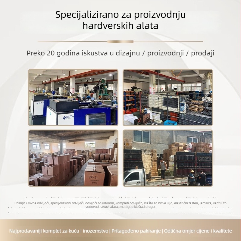 Dvostruki odvijač Phillips i ravni – magnetski i izolirani, neklizajući držač od TPR+PP, CR-V čelik