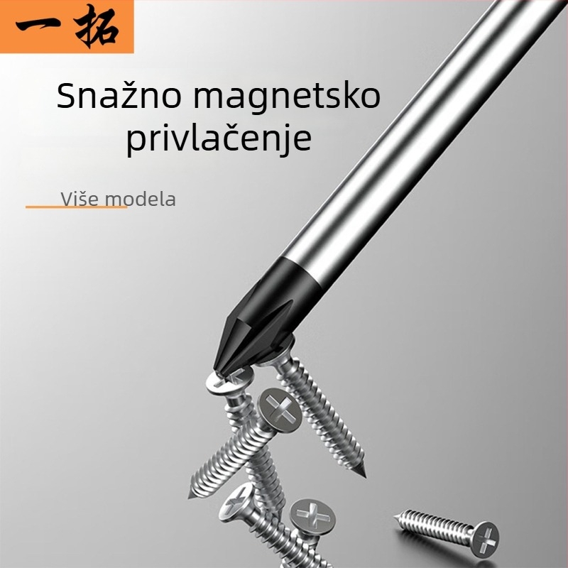 Set odvijača, magnetiziran i izoliran, od ugljičnog čelika, težina 1900 g