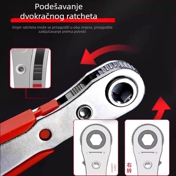 Upravokutni magnetski odvijač s kratkim bitovima u križu i ravnom obliku, maksimalni moment 25 N·m, oštrica od ugljičnog čelika, magnetiziran, izoliran