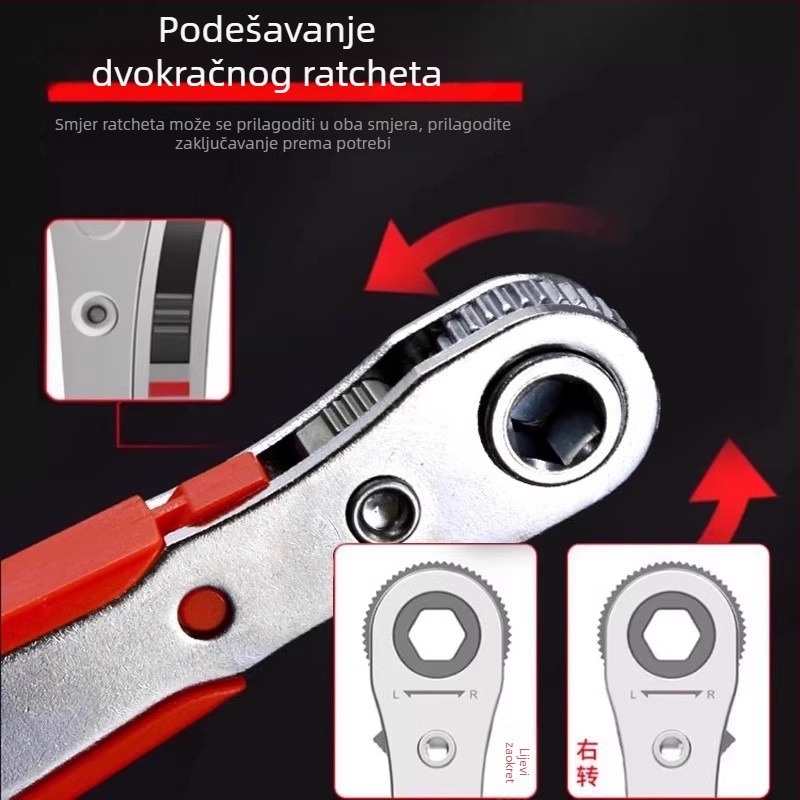 Upravokutni magnetski odvijač s kratkim bitovima u križu i ravnom obliku, maksimalni moment 25 N·m, oštrica od ugljičnog čelika, magnetiziran, izoliran