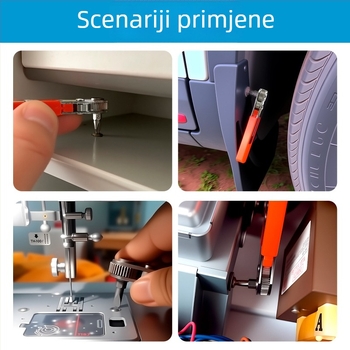 Set odvijača s kliještom - dvostrani, kompaktan, višefunkcionalan s kratkim bitovima (Cr-V oštrice, magnetski, marka Chuanxing)