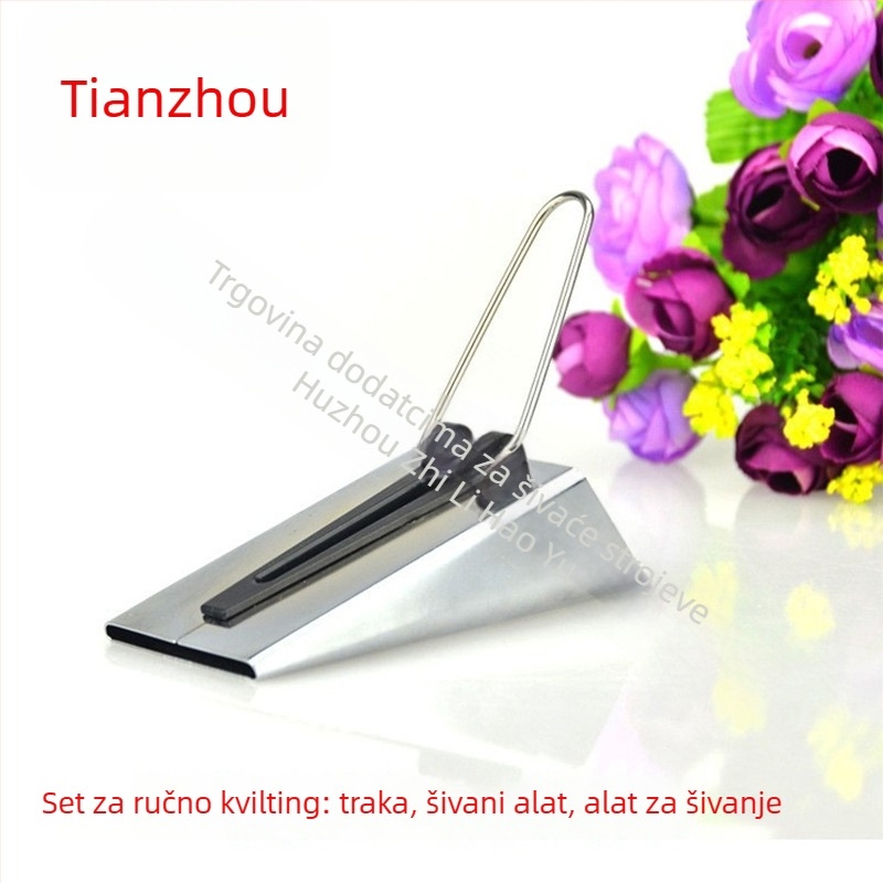 Pribor za šivanje – set patchwork alata: tape maker, edger, curler, rolling edge tool, puller; DIY marka, 100 kom, 90 g