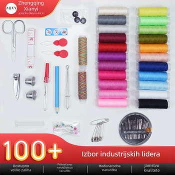 Set za šivanje Love and Thread, podrijetlo Jiangsu, 60 setova po kartonu, bruto težina 303 g