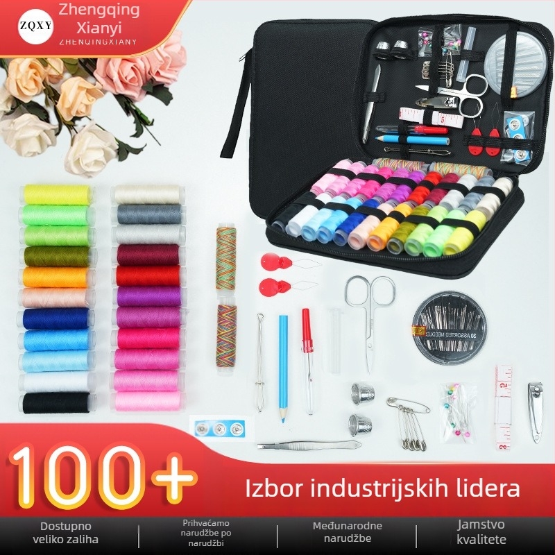 Set za šivanje Love and Thread, podrijetlo Jiangsu, 60 setova po kartonu, bruto težina 303 g