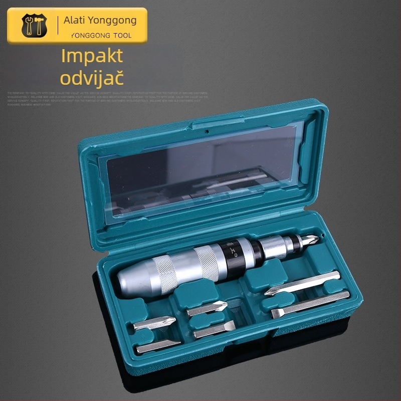 Yonggong Set magnetnih PH3 bitova za udarni odvijač, 7/8/13 komada, 45# čelik