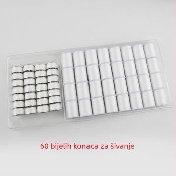 Kutija za šivanje, marka Sewing thread, porijeklo Guangdong, pakiranje 36 kom., bruto težina 0,28 kg, za kućne šivaće strojeve.